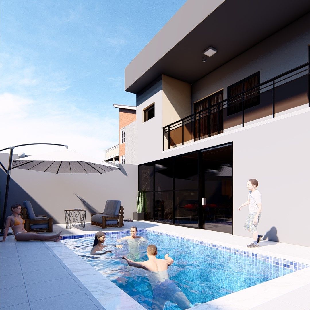 Sobrado com piscina
